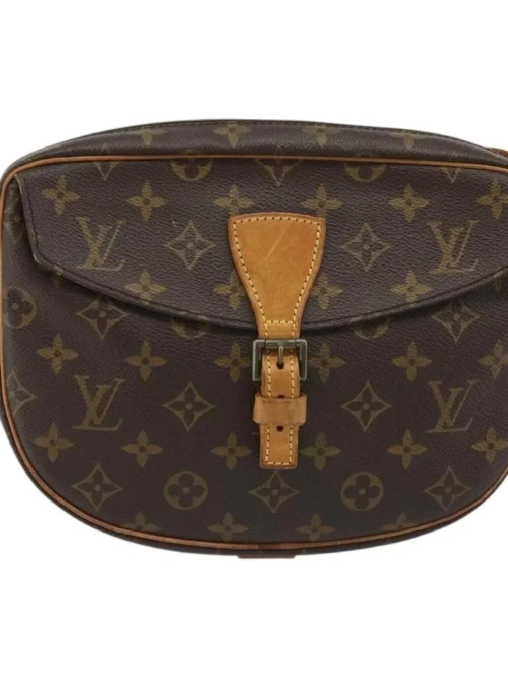 LOUIS VUITTON Monogram Jeune Fille MM Shoulder Bag M51226 LV Auth 188422